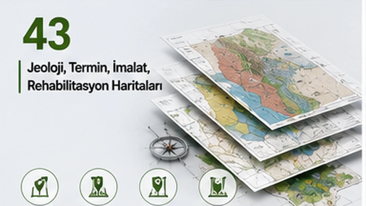 Teknik harita ve mühendislik raporlama görseli